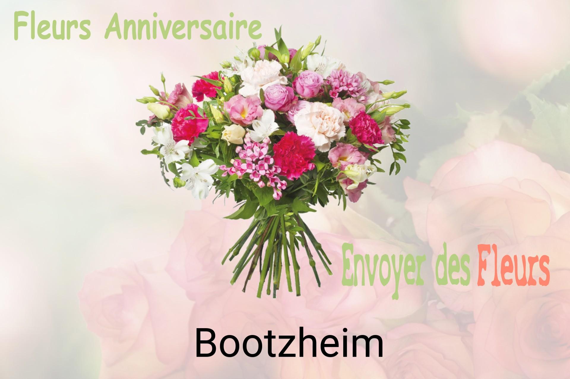 Bouquet de fleurs d’anniversaire livré à Bootzheim
